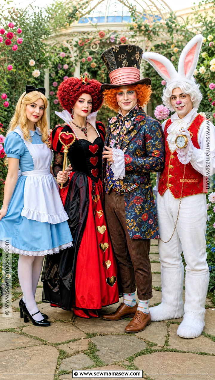 Alice In Wonderland Group Costume - 35 costume inspo ideas