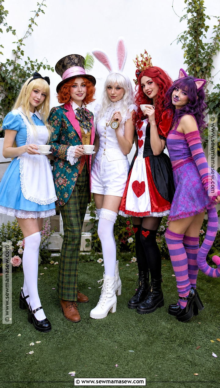 Alice In Wonderland Group Costume - 40 cute group halloween costumes