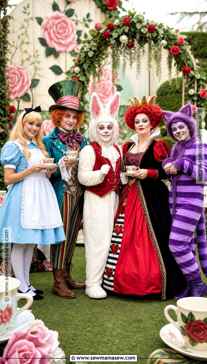 Alice In Wonderland Group Costume - 30 iconic group costumes