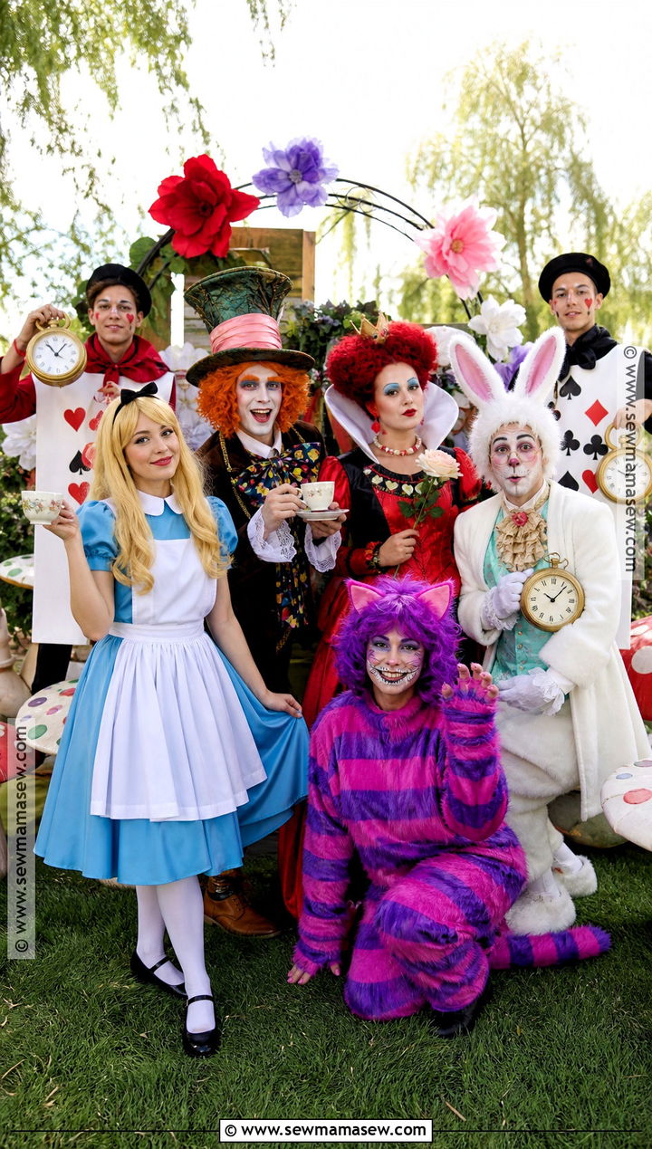 Alice In Wonderland Team Costume - 35 team costume ideas