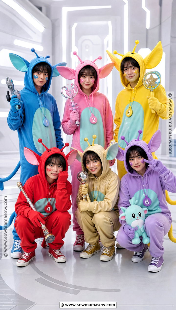 Alien Experiment Group Costume - 40 lilo and stitch costume ideas