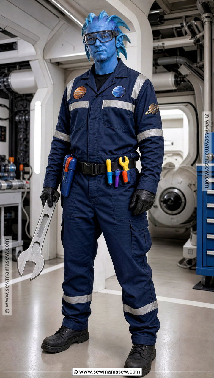 Alien Mechanic Costume - 30 Alien Costume Ideas for Men