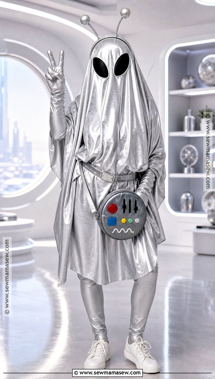 Alien Sheet Ghost Costume - 30 Sheet Ghost Costume Ideas