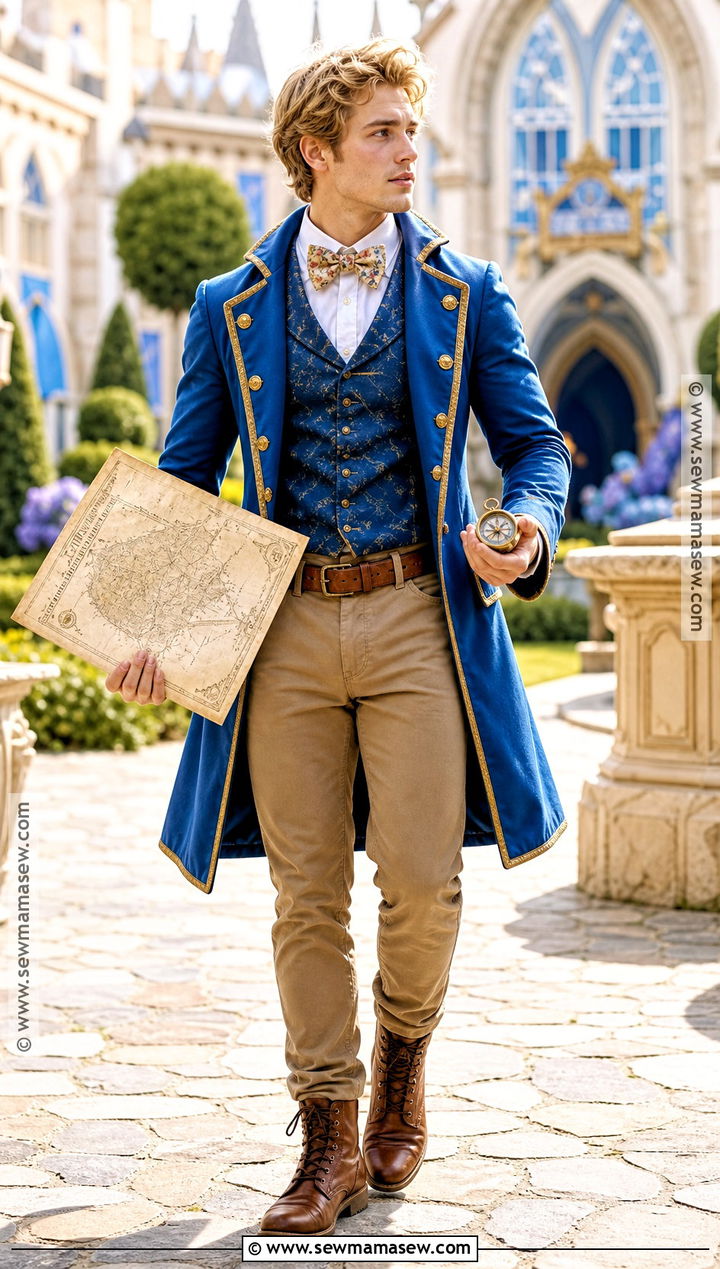 Alistair Wonderland Costume With Blue Coat - 35 Ever After High Costumes