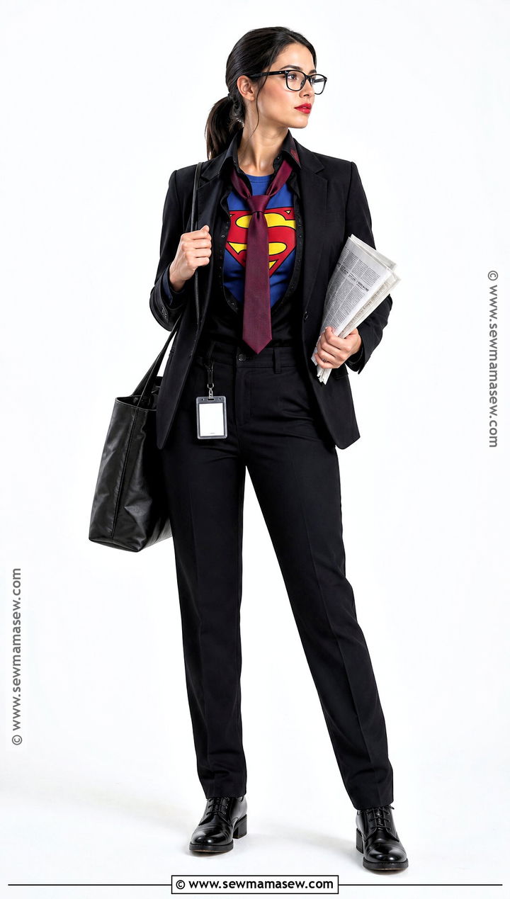 All Black Clark Kent Costume - 35 Clark Kent Costume Ideas for Women