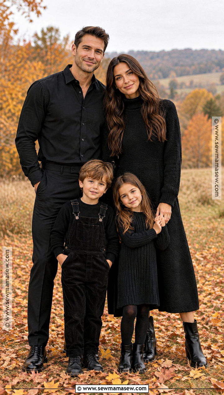 All Black Family Picture Outfit - 15 black fall outfits family pictures