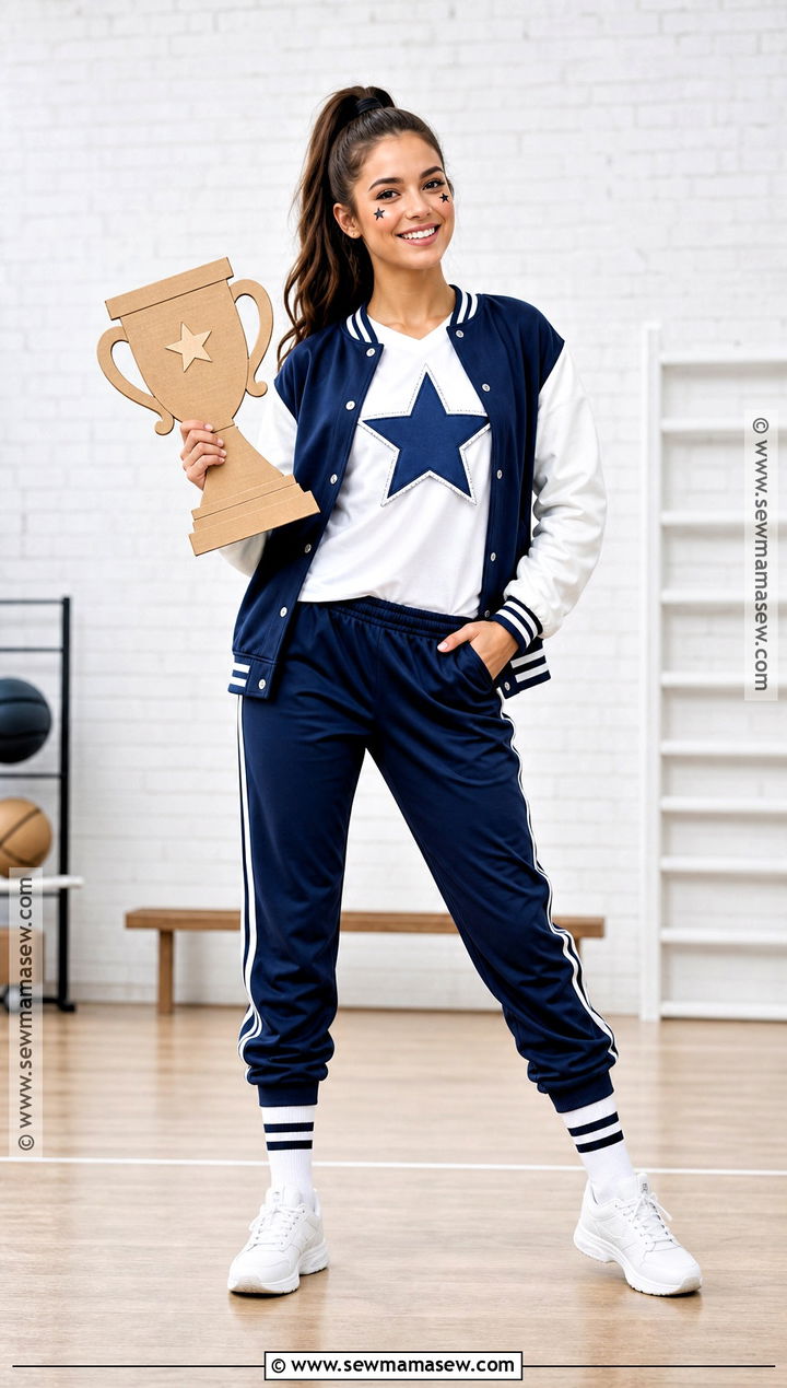 All Star Athlete Costume With Jersey - 35 star costume ideas