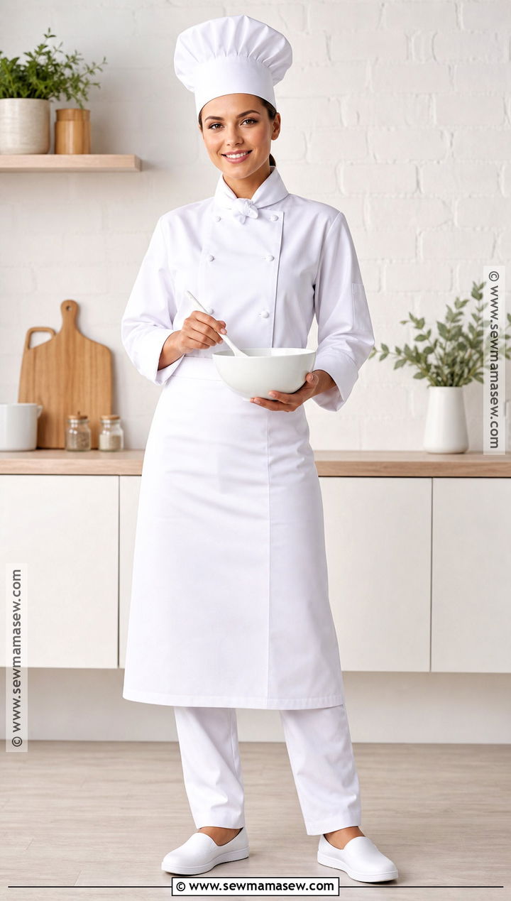 All White Chef Costume - 30 all white halloween costume ideas