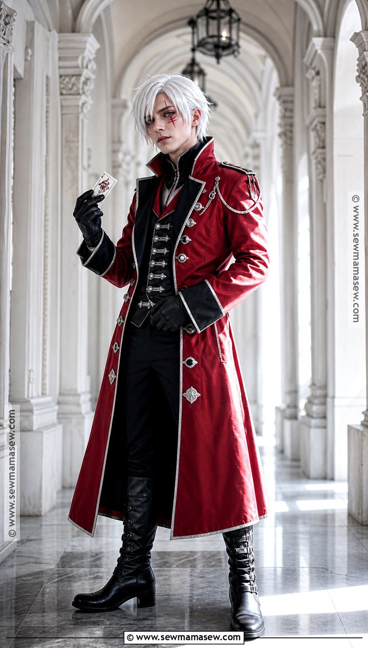 Allen Walker Cosplay With Red Coat - 30 white hair cosplay ideas
