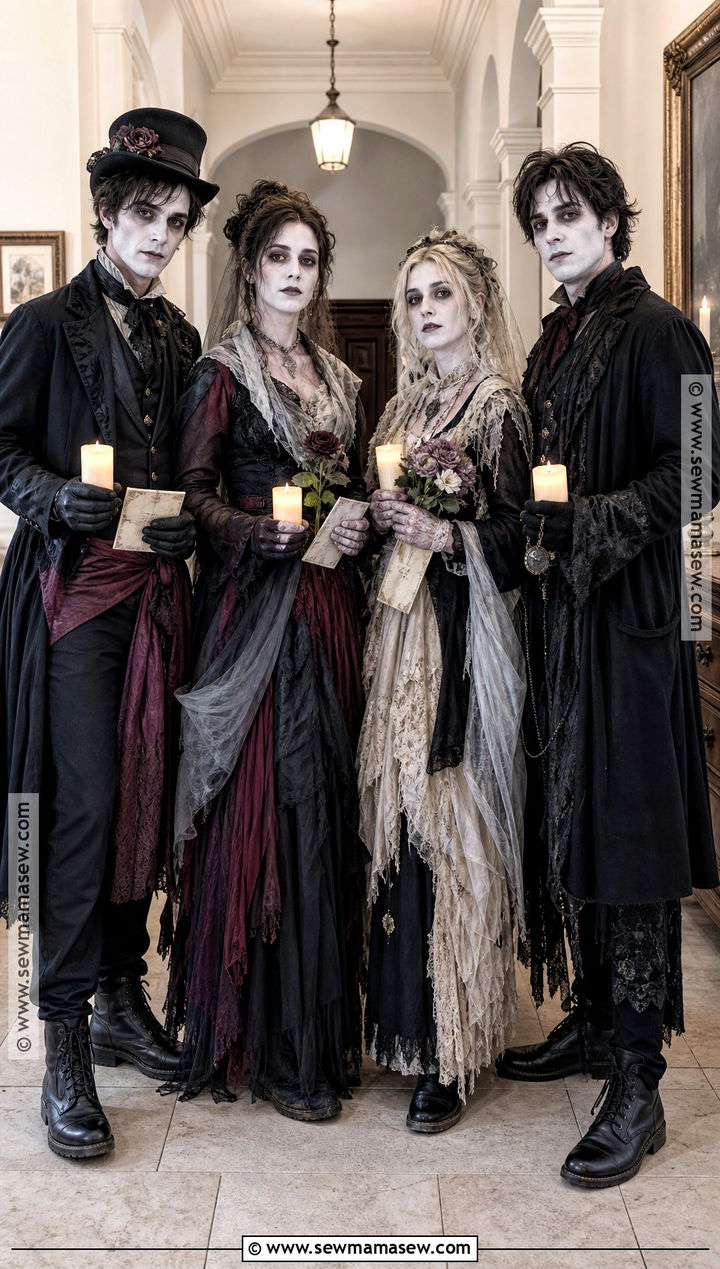 Allerdale Hall Ghost Group Crimson Peak Costume - 30 Crimson Peak Costumes