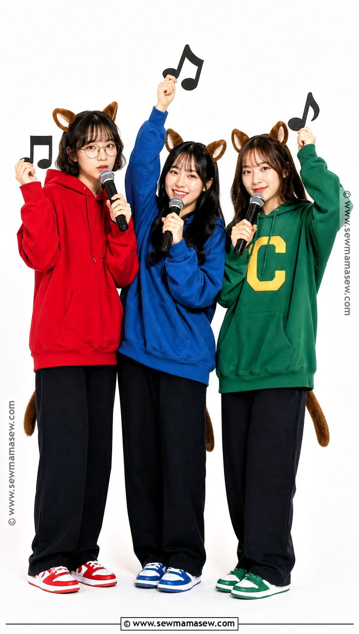 Alvin And The Chipmunks Trio Costume - 40 3 people halloween costumes
