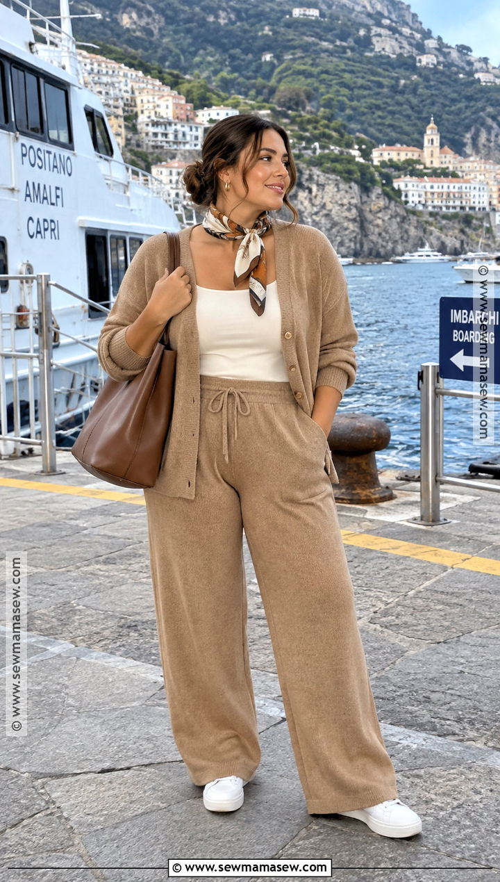 Amalfi Coast Fall Matching Set Outfit - 15 amalfi coast outfits fall