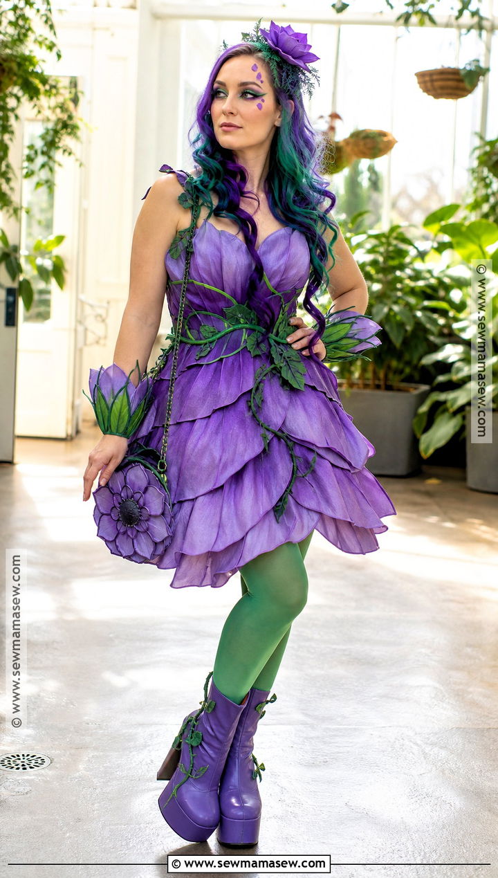 Amanita Nightshade Cosplay With Flower Dress - 45 monster high cosplay ideas