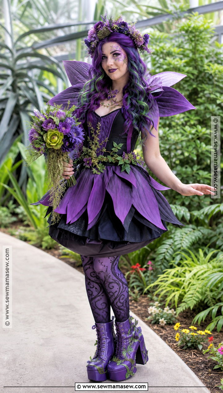 Amanita Nightshade Flower Monster Costume - 50 monster high halloween costumes