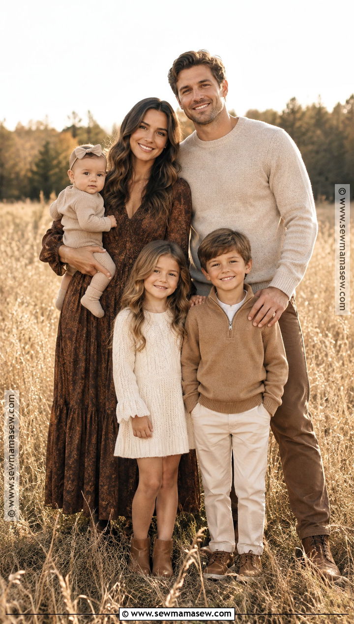 Amazon Chocolate Brown Fall Family Picture Outfit - 15 fall family pictures outfits amazon