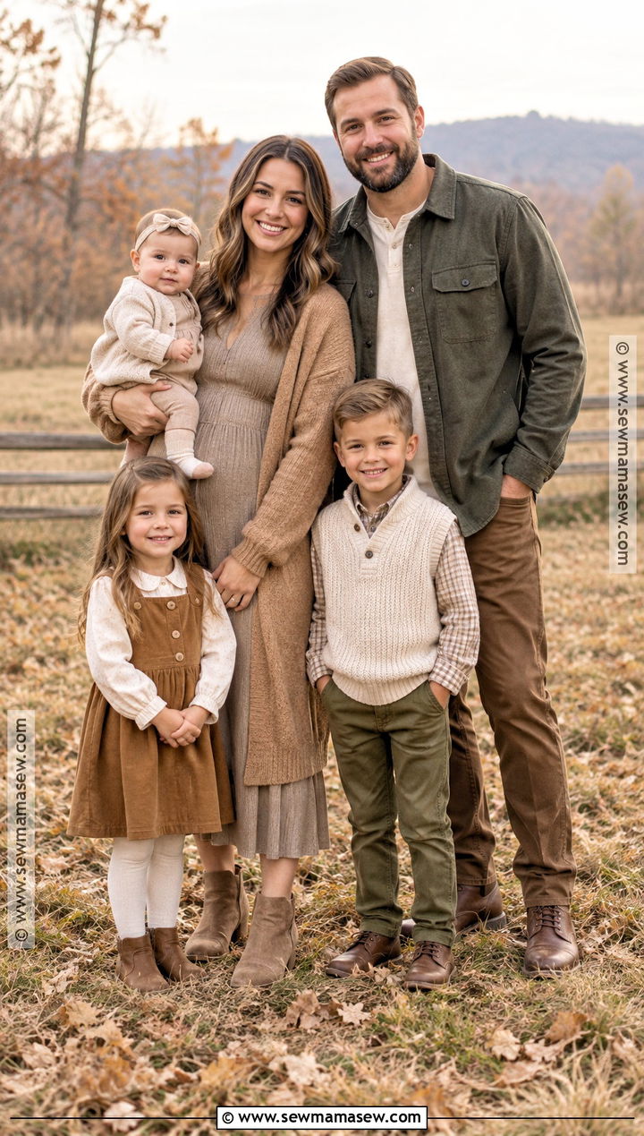 Amazon Layered Neutral Fall Family Picture Outfit - 15 fall family pictures outfits amazon
