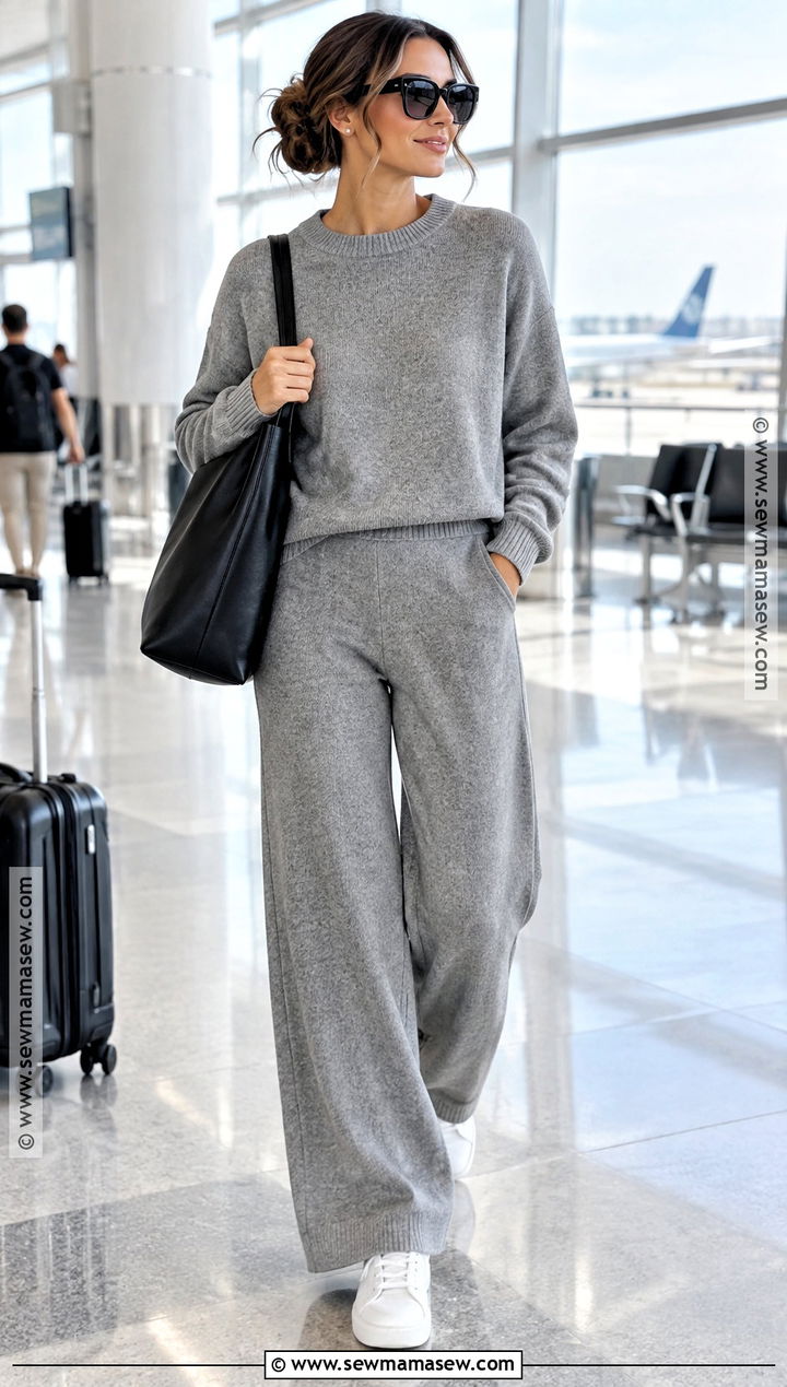 Amazon Matching Knit Set With Sneakers - 15 Amazon Outfits Women Fall 2026