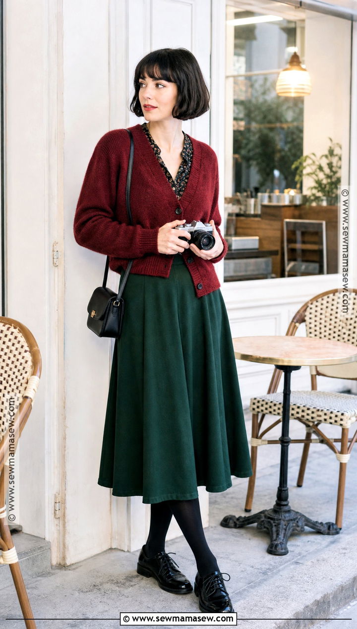 Amelie Costume With French Bob - 30 halloween costumes short hair