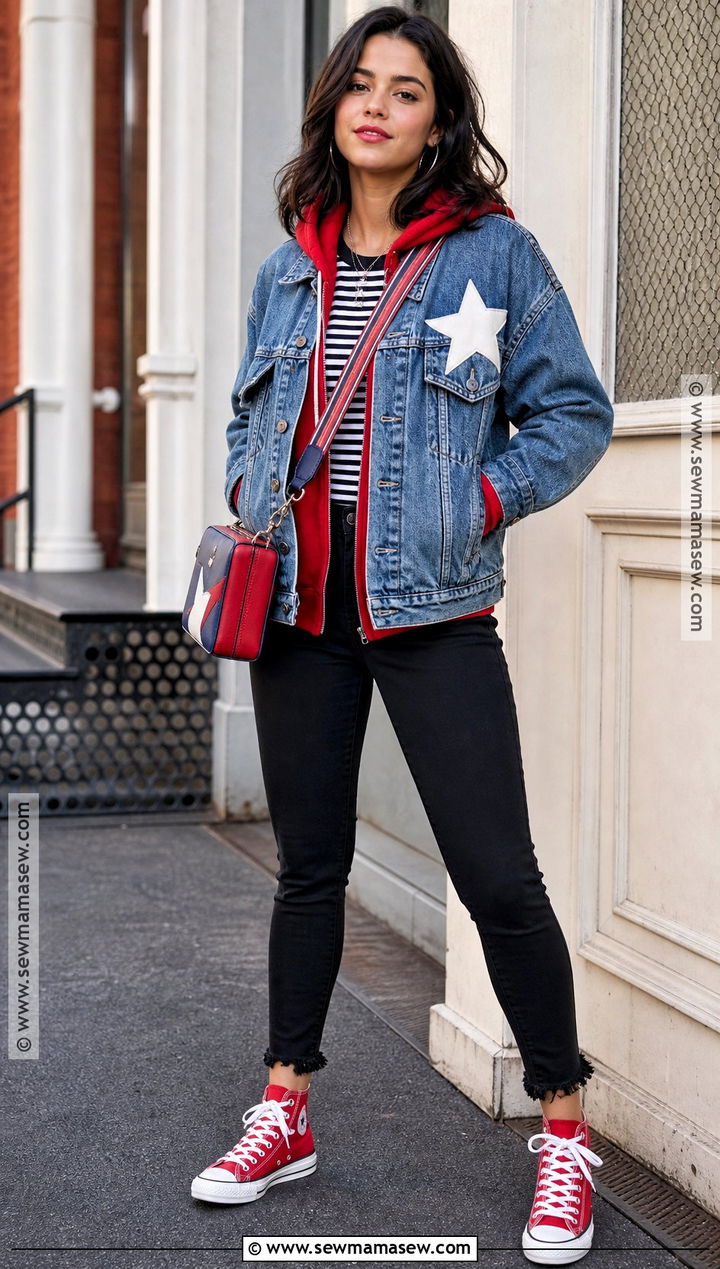America Chavez Costume With Star Jacket - 30 Marvel Halloween Costumes for Women