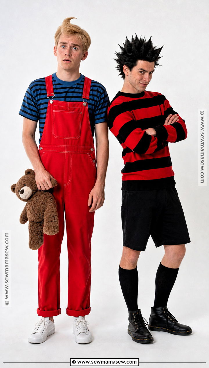 American And British Dennis The Menace Duo Costume - 30 dennis the menace costume ideas
