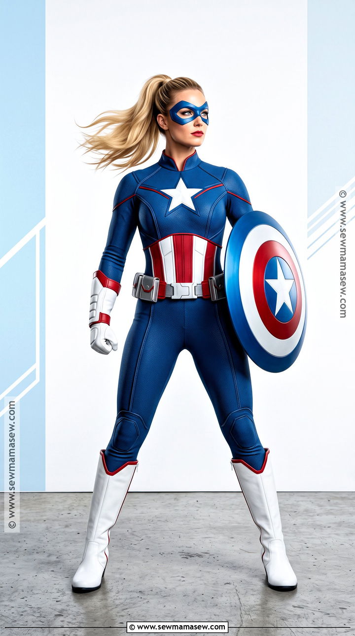 American Dream Captain America Costume - 30 Captain America Costume Ideas for Women