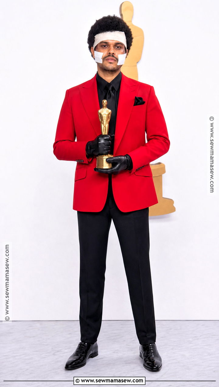 American Music Awards Bandage Costume - 35 the weeknd halloween costume ideas