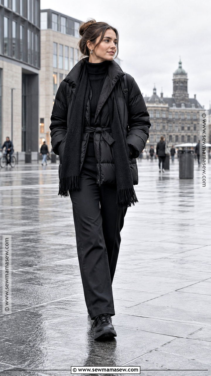 Amsterdam November All Black Outfit - 20 amsterdam november outfit ideas
