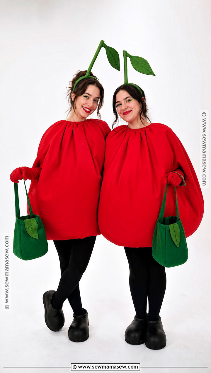 Amuseables Cherry Duo Costume - 30 Jellycat Costume Ideas