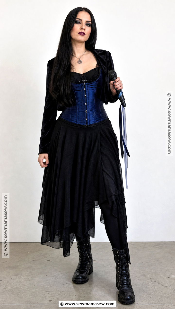Amy Lee Gothic Rockstar Costume - 30 Rockstar Costume Ideas for Women