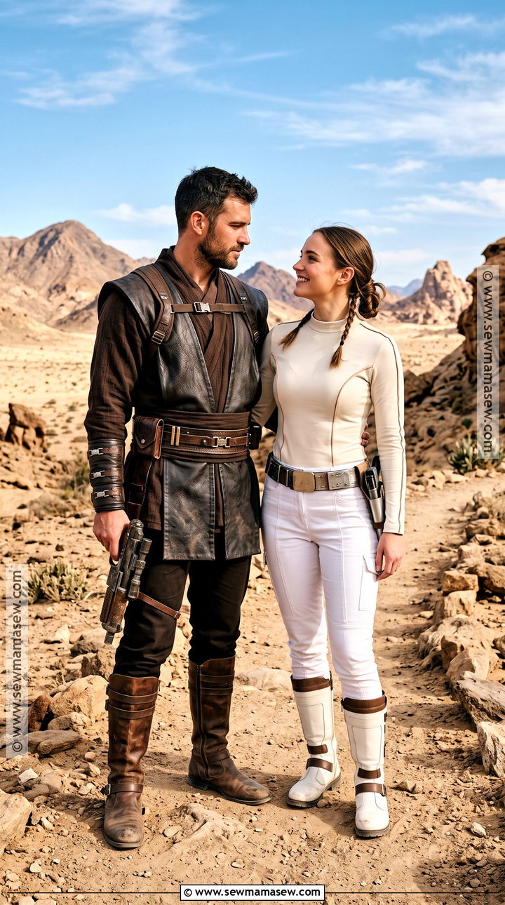 Anakin Skywalker And Padme Amidala Couple Costume - 35 star wars couple costume ideas