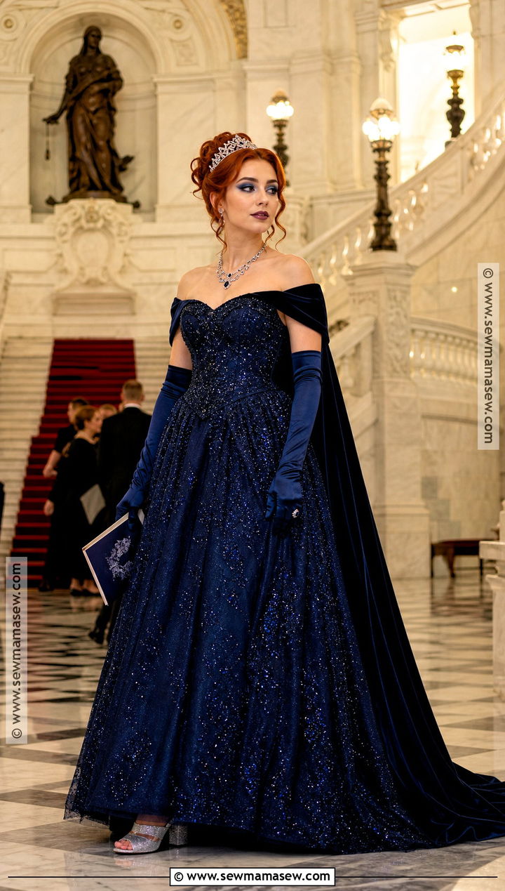 Anastasia Blue Opera Gown Cosplay - 35 Princess Cosplay Ideas