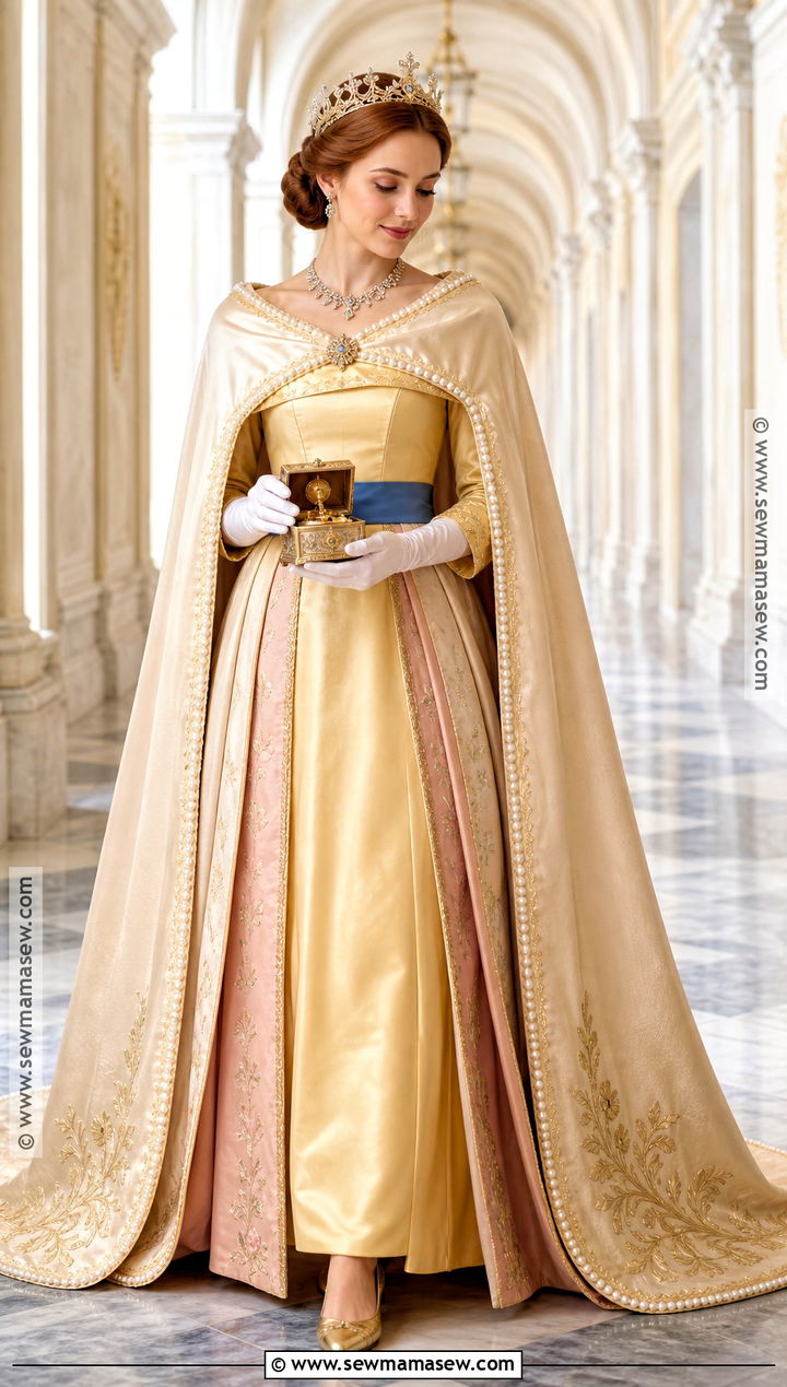 Anastasia Gold Cape Costume - 30 anastasia costume ideas