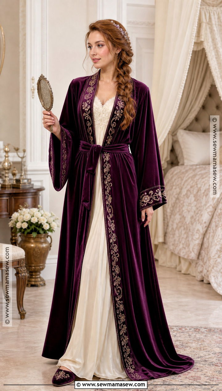 Anastasia Purple Dressing Gown Costume - 30 anastasia costume ideas