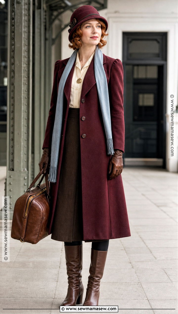 Anastasia Red Traveling Coat Costume - 30 anastasia costume ideas