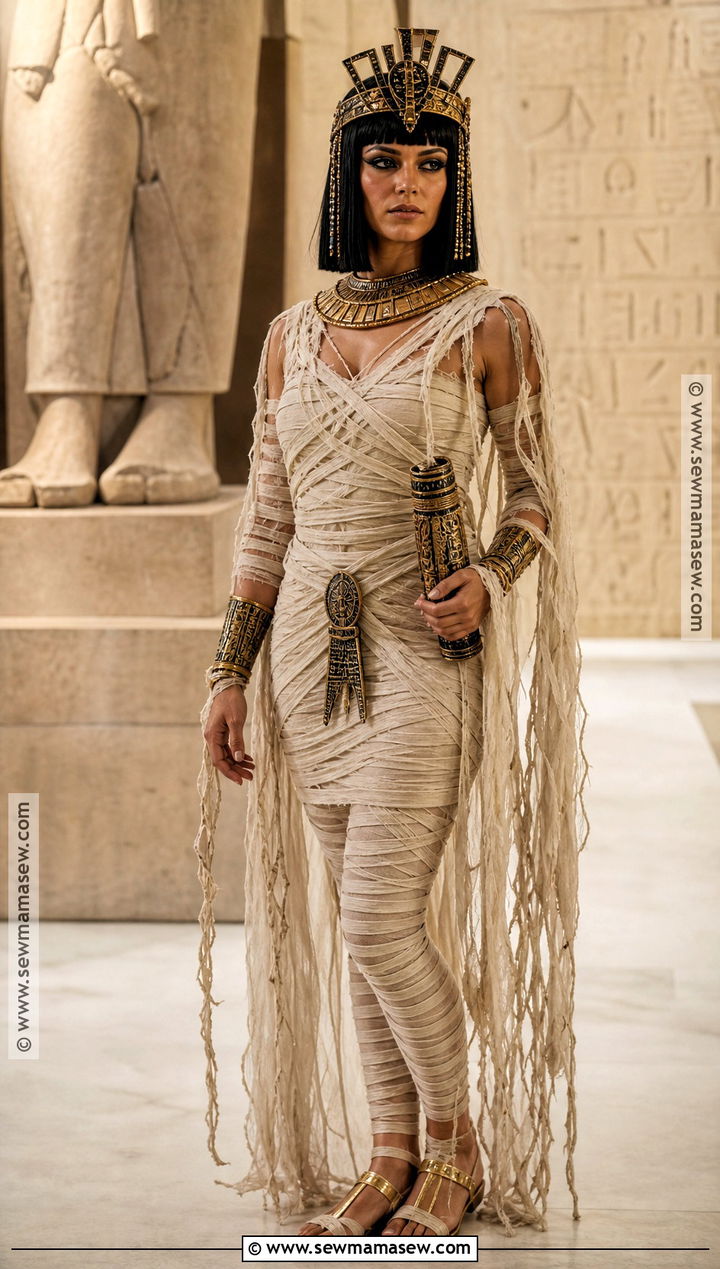 Ancient Mummy Queen Horror Costume - 40 horror costume ideas