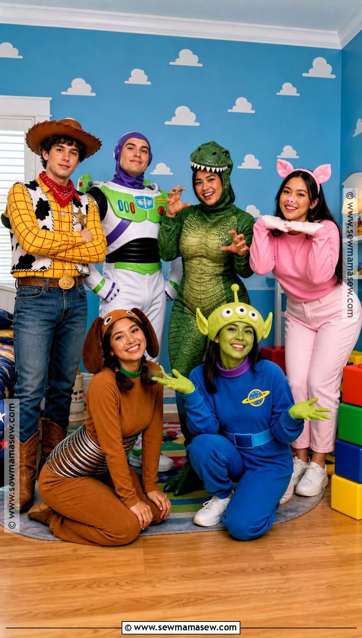 Andys Room Toy Story Group Costume - 35 toy story group costume ideas