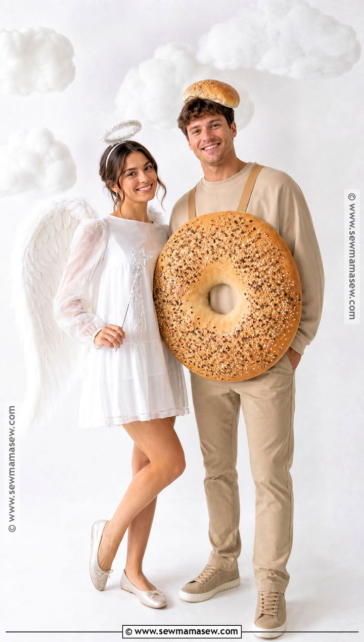 Angel And Bagel Costume - 50 rhyme without reason costume ideas