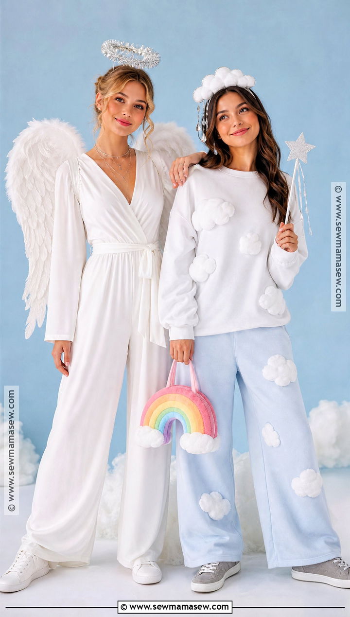 Angel And Cloud Costume - 30 halloween costume ideas for duos