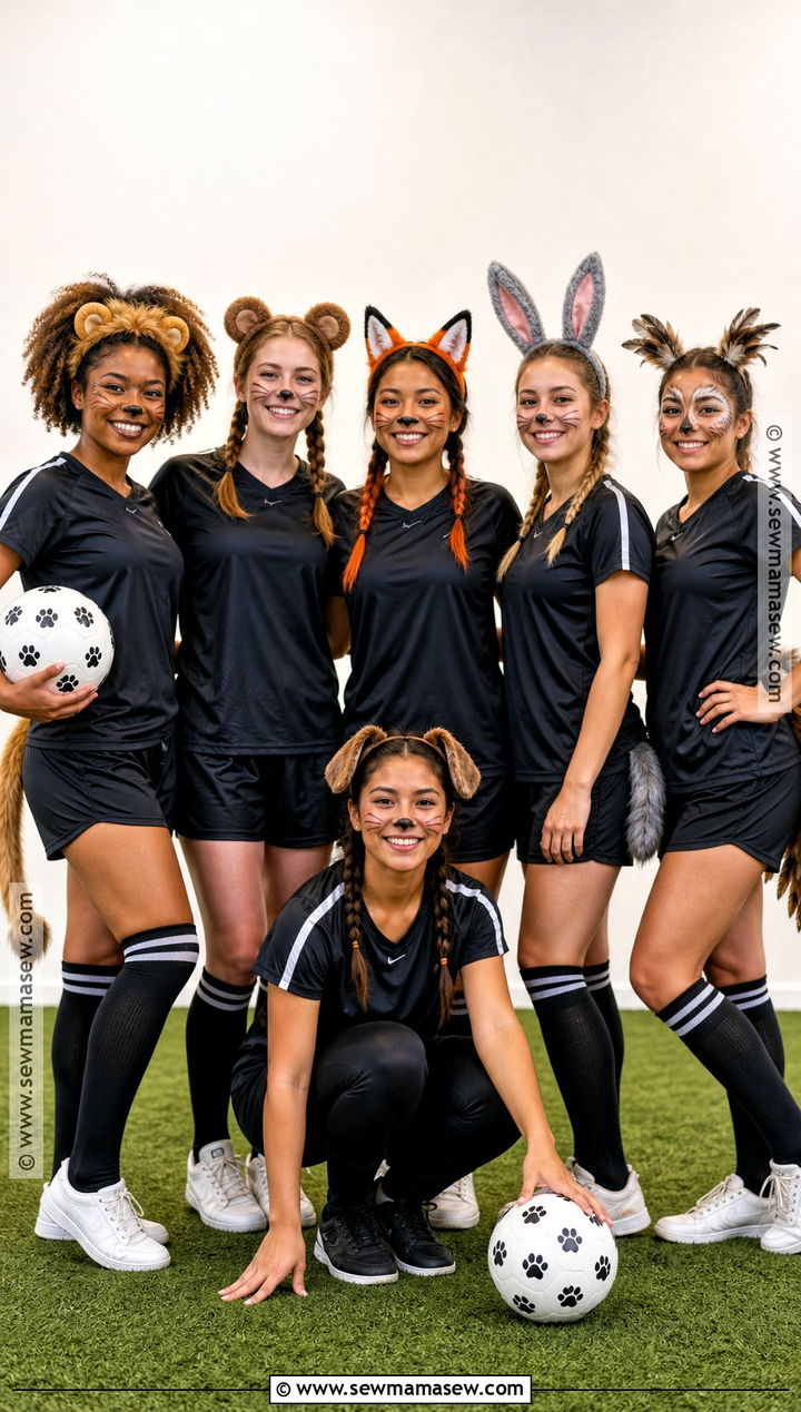 Animal Mascot Soccer Team Costume - 30 Soccer Team Halloween Costumes