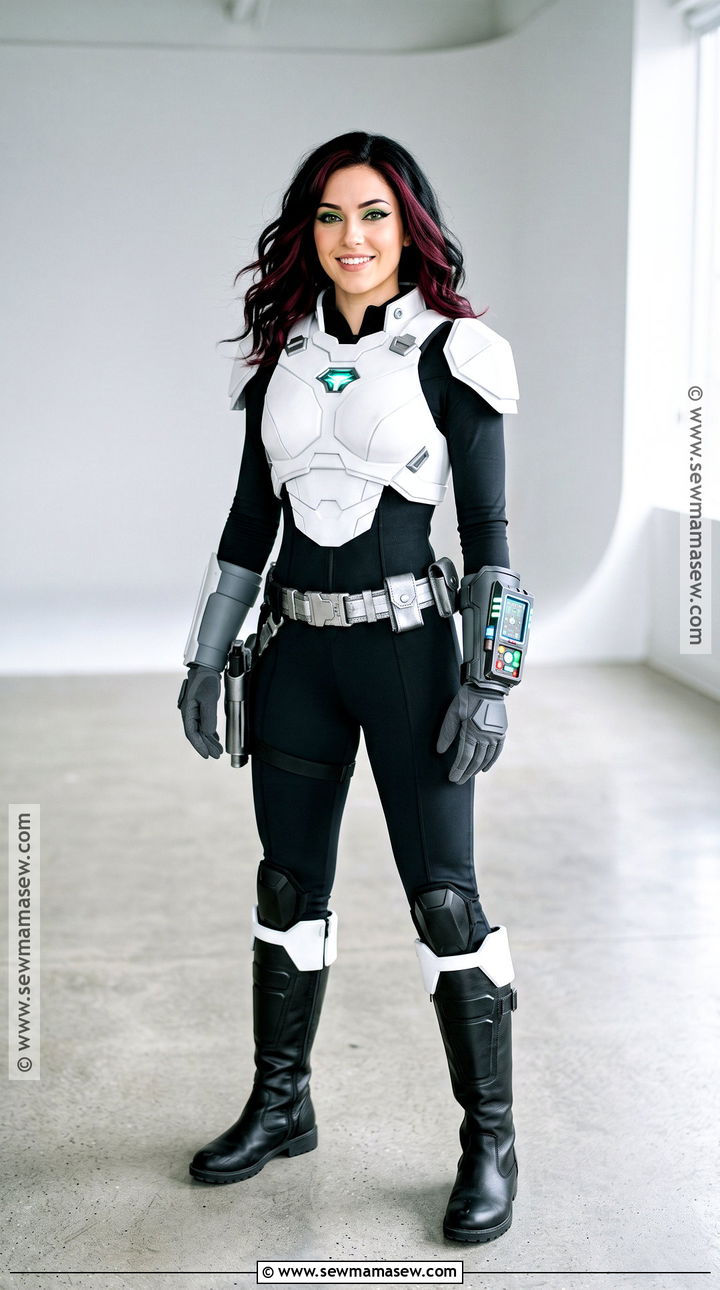 Animated Gamora Costume With White Armor - 35 gamora costume ideas