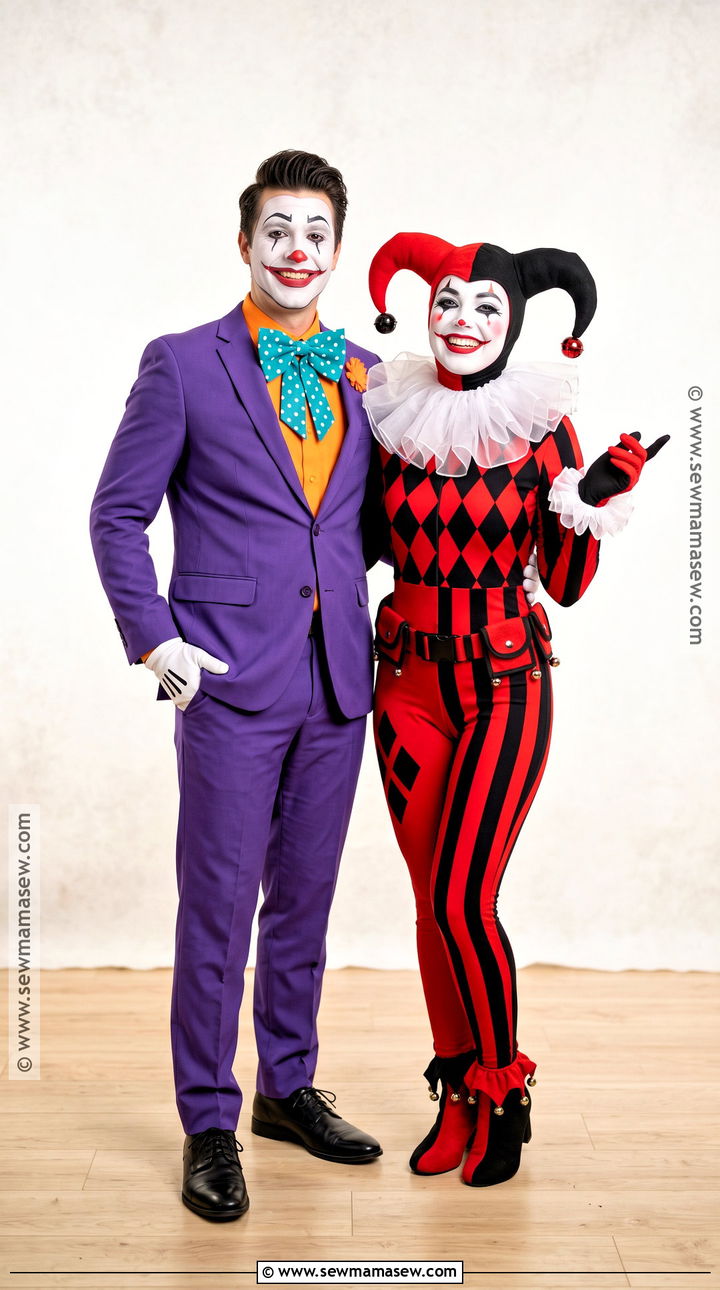 Animated Joker And Harley Quinn Couple Costume - 35 joker couple costume ideas
