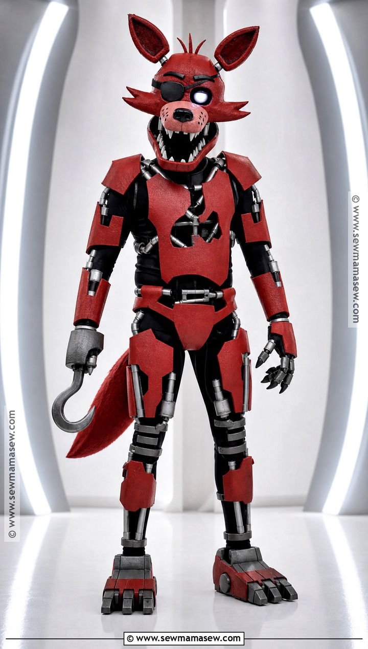 Animatronic Withered Foxy Cosplay - 30 withered foxy cosplay ideas