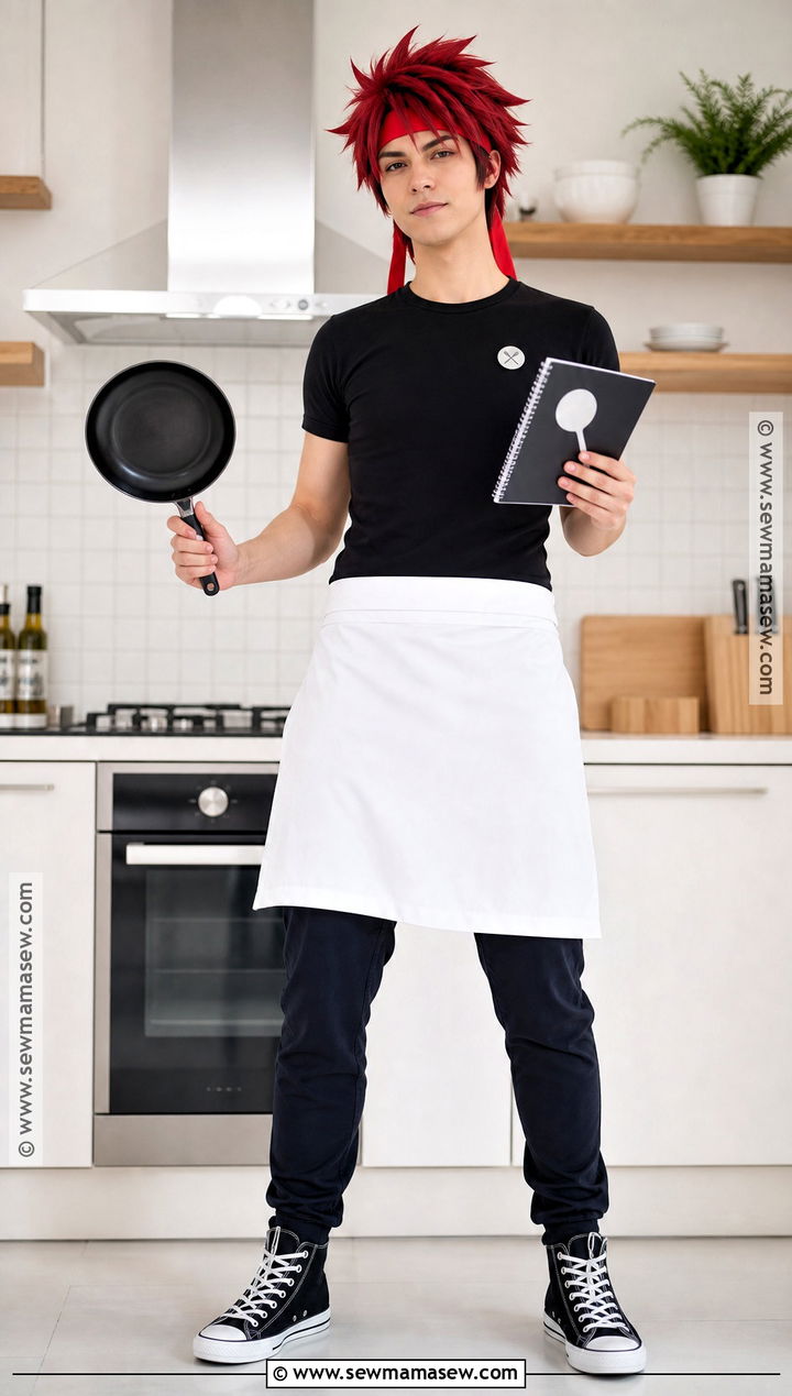 Anime Cooking Chef Costume - 30 chef halloween costume ideas
