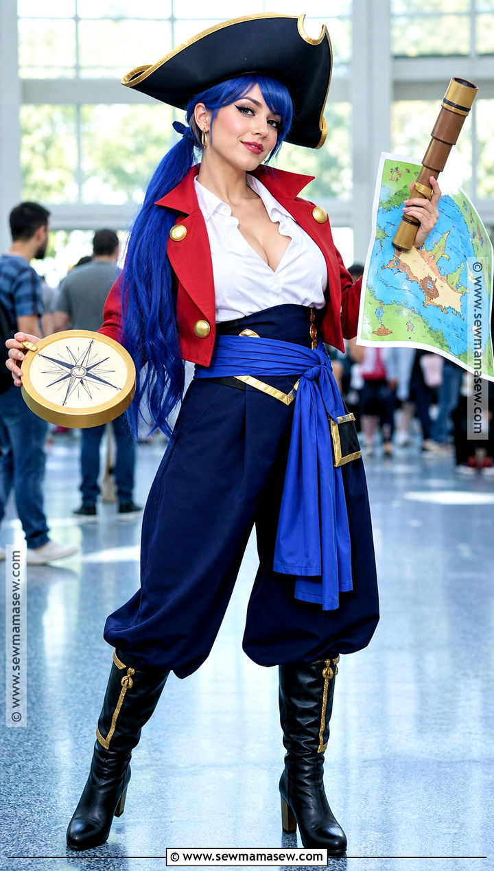 Anime Inspired Pirate Cosplay - 30 pirate cosplay ideas for females