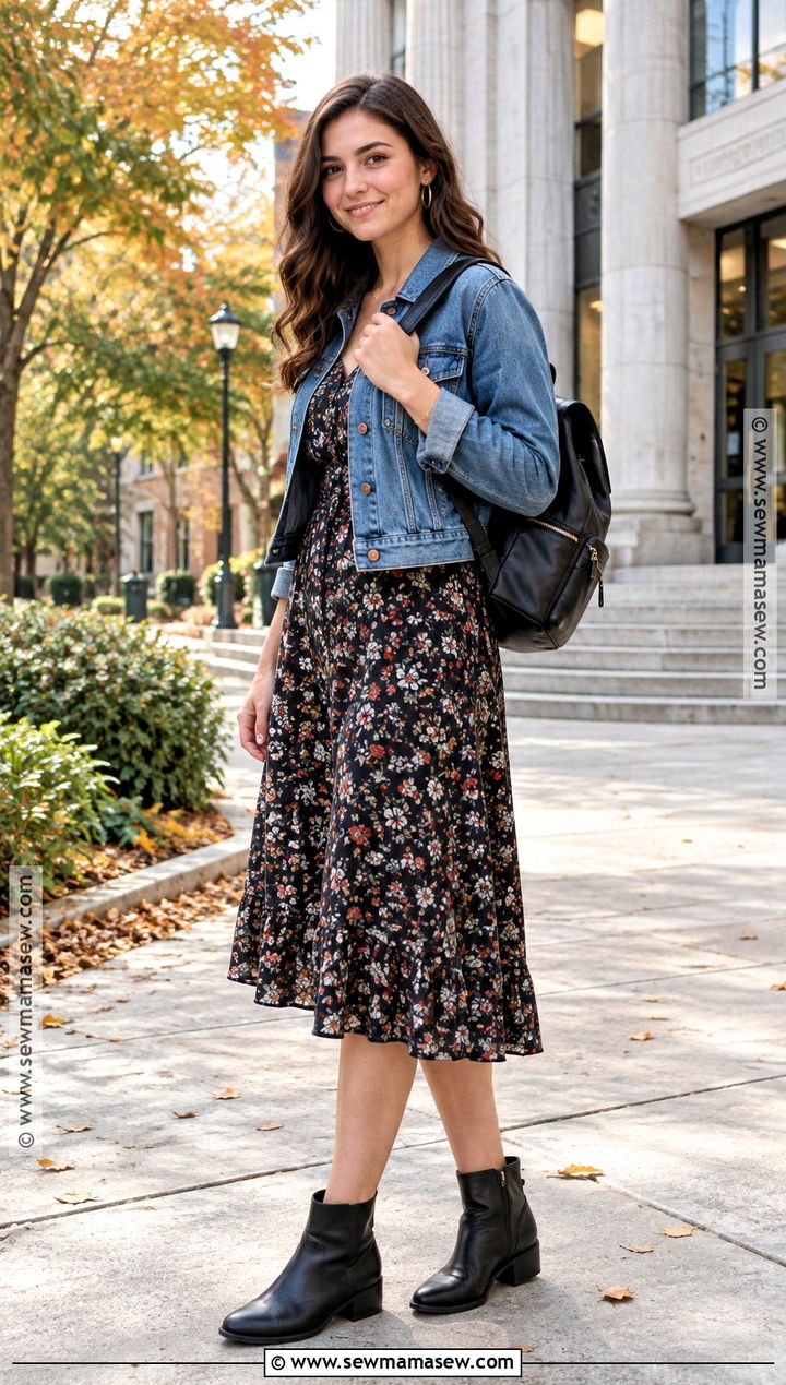 Ankle Boots With Midi Dress - 25 Shoes For Back To School
