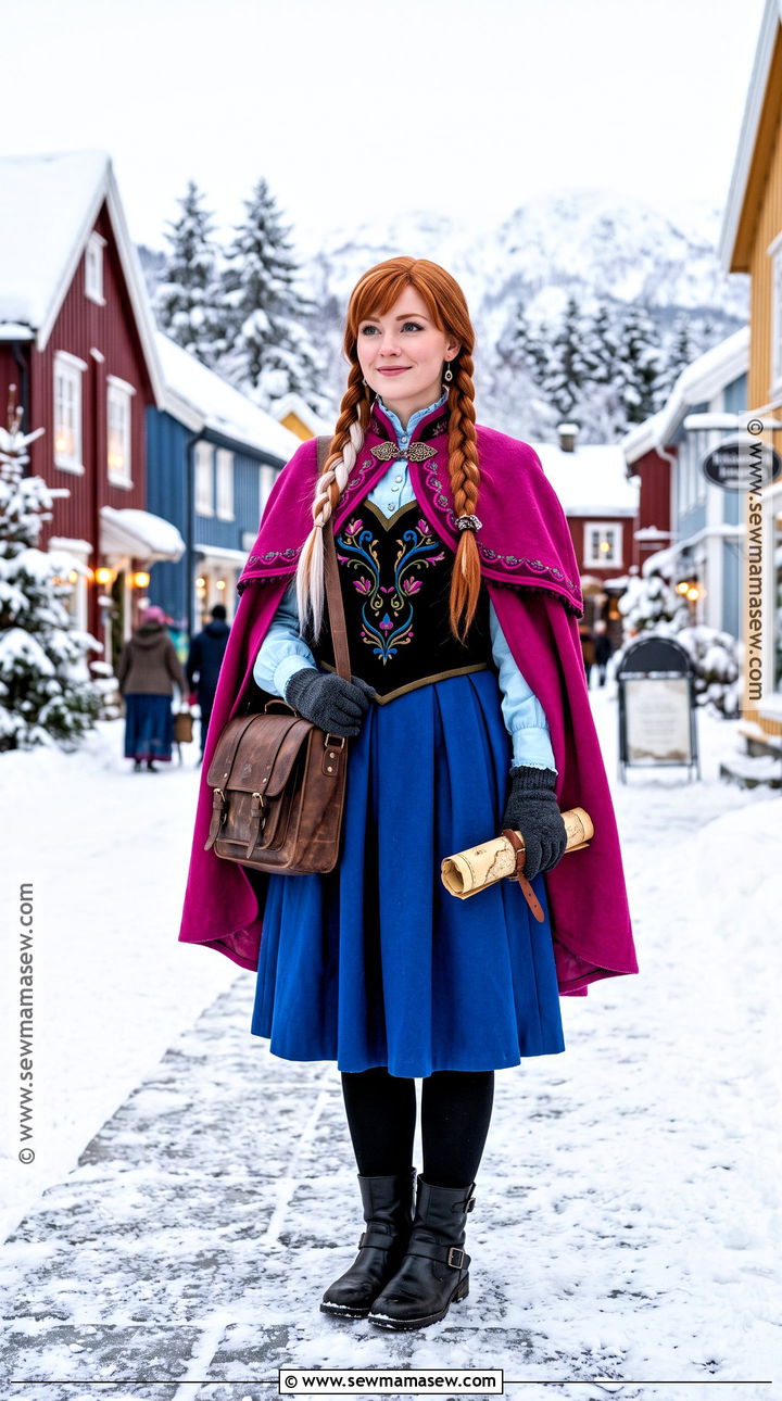 Anna Adventure Princess Costume - 30 costume princess ideas