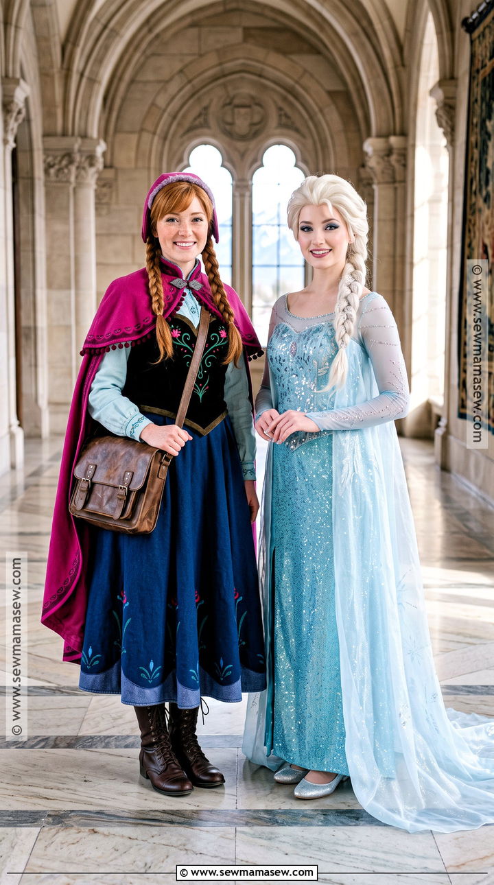 Anna And Elsa Duo Costume - 40 anna frozen costume ideas