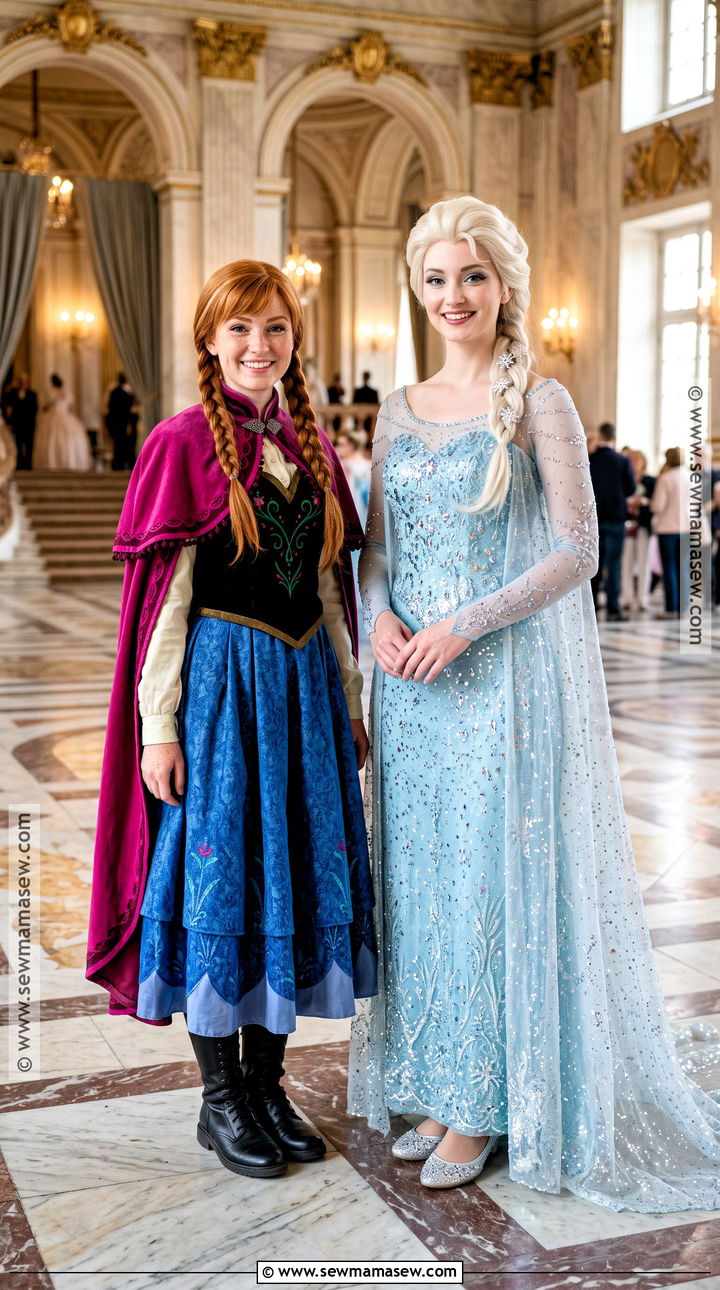 Anna And Elsa Sister Costume - 30 anna halloween costume ideas