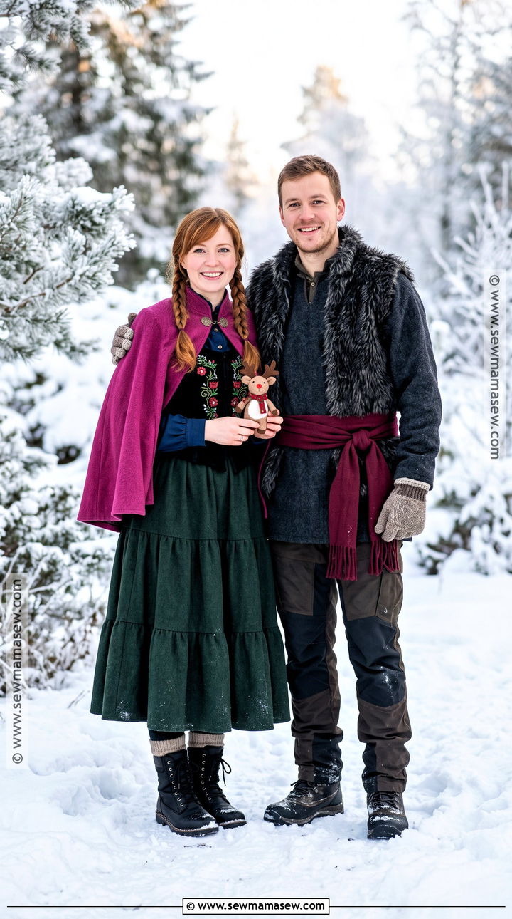 Anna And Kristoff Couple Costume - 30 Disney Halloween Costumes for Couples