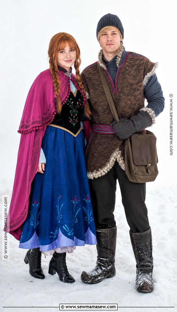 Anna And Kristoff Couple Costume - 30 anna halloween costume ideas